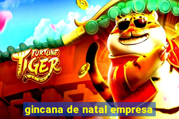 gincana de natal empresa